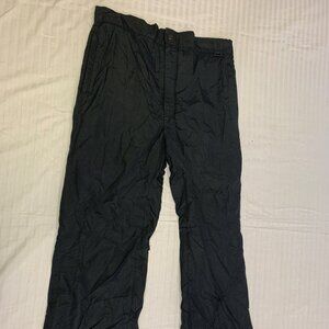 💐💐💐  SPORTINA MENS SKI SNOW NYLON LIGHTWEIGHT FULL ZIP PANTS SIZE L 💐💐💐